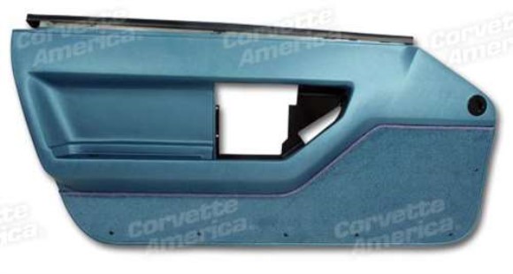 Door Panel. Blue LH 86-89