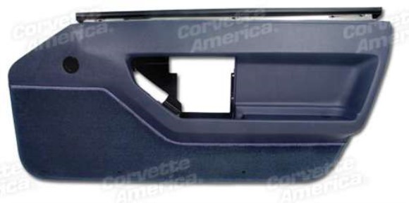 Door Panel. Blue RH 84-85