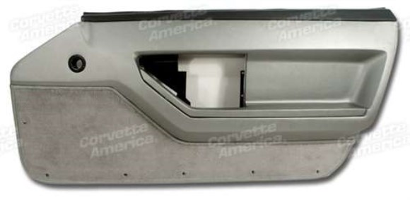 Door Panel. Gray Deluxe Coupe RH 84-87