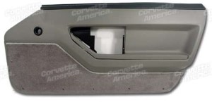 Door Panel. Gray Deluxe Coupe RH 88-89