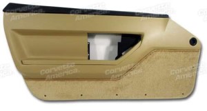 Door Panel. Saddle Deluxe Convertible LH 86-87