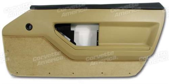 Door Panel. Saddle Deluxe Convertible RH 86-87