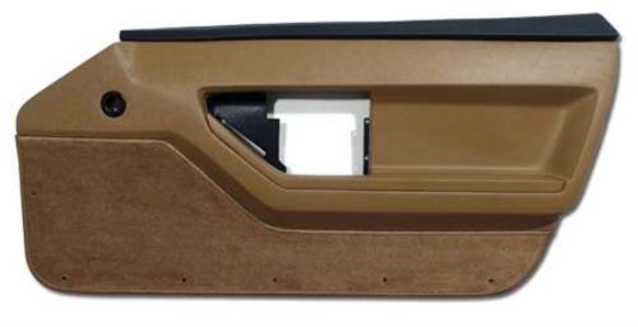 Door Panel. Saddle Deluxe Convertible RH 88-89