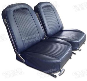 Vinyl Seat Covers. Dark Blue 64