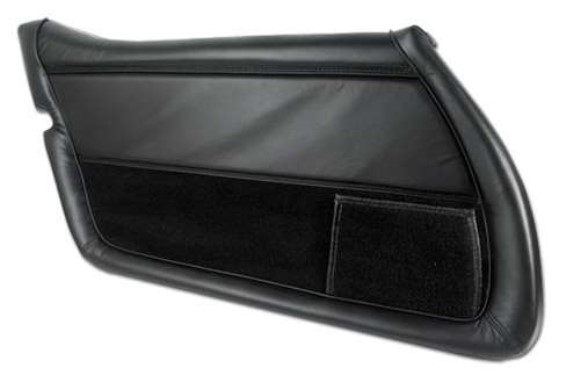 Leather Door Panel. Black LH 78-81