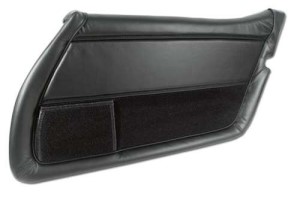 Leather Door Panel. Black RH 78-81