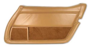 Leather Door Panel. Camel RH 81-82