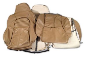 Leather Like Seat Covers. Beige Standard 94-96