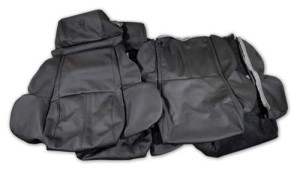 Leather Seat Covers. Black Standard 93