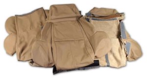 Leather Seat Covers. Beige Standard 93