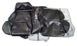 Leather Like Seat Covers. Black Standard 93