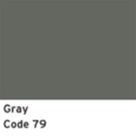 Carpet. Gray Poly-Back Coupe 88-89