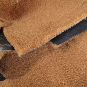 Rear Carpet. Saddle Mass-Back Convertible 88-89