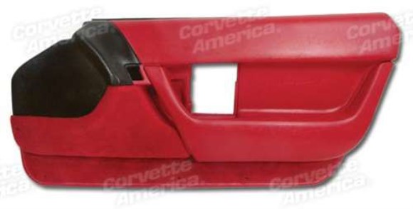 Door Panel. Red RH 90-92