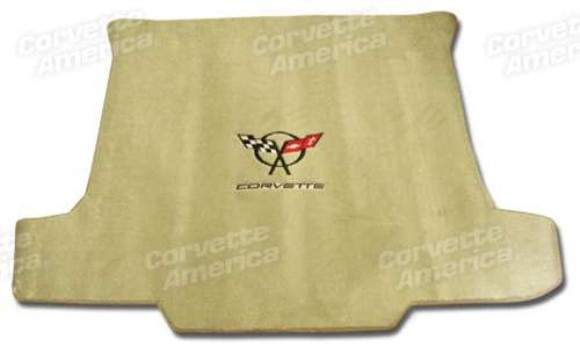 Convertible Cargo Mat. Shale with Black C5 Logo & Corvette Script 03