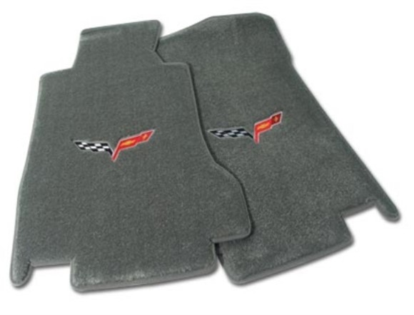 Gray Floor Mats with C6 Logo 07E 05-07