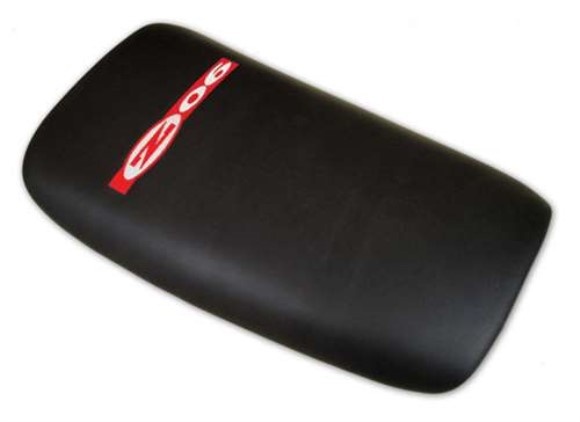 Embroidered Console Lid. Black with Z06 Logo 01-04