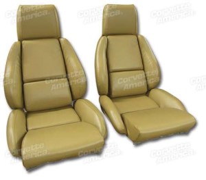 Mounted Leather Like Seat Covers. Saddle Standard No-Perforations 84-87