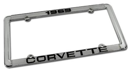 2011 corvette front license plate bracket