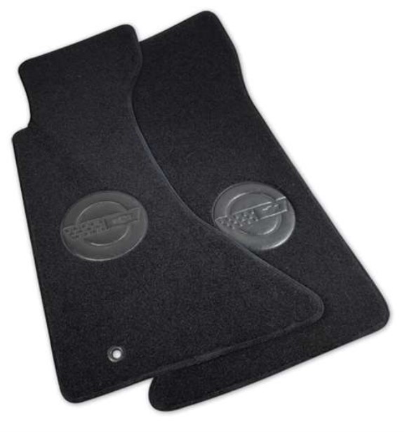 Mats. Black Pile W/Embossed Logo 91-96