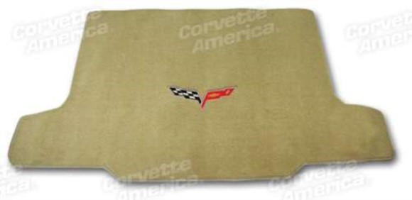 Cashmere Cargo Mat with C6 Logo - Convertible 05-13