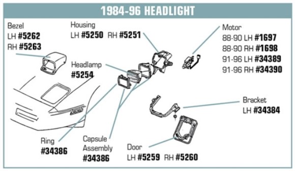 Seal Beam Headlight Wiring