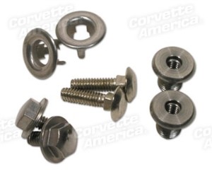 Hardtop Mount Kit. Basic 8 Piece 63-67