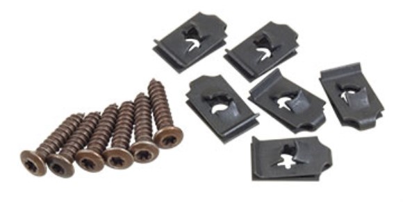 Side Louver Mount Screw Set 80-82