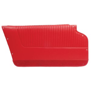 Door Panels. Leather Red Coupe with Trim 63-64