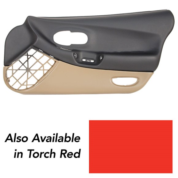 Door Panel. Torch Red RH 00-04