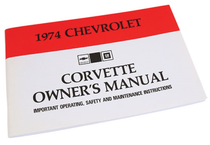 OWNERS MANUAL. CORVETTE Shop Books and Manuals at Northern Corvette