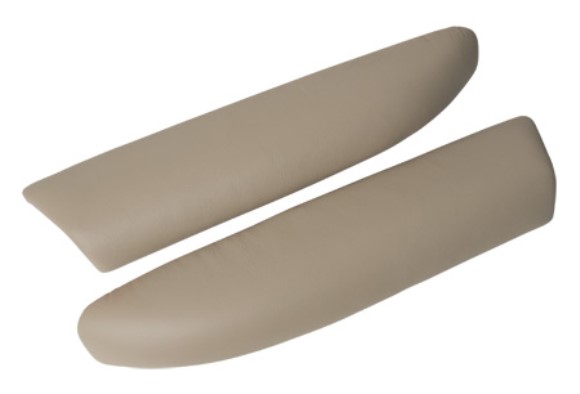 Leather ArmRest Pads - Cashmere 05-13