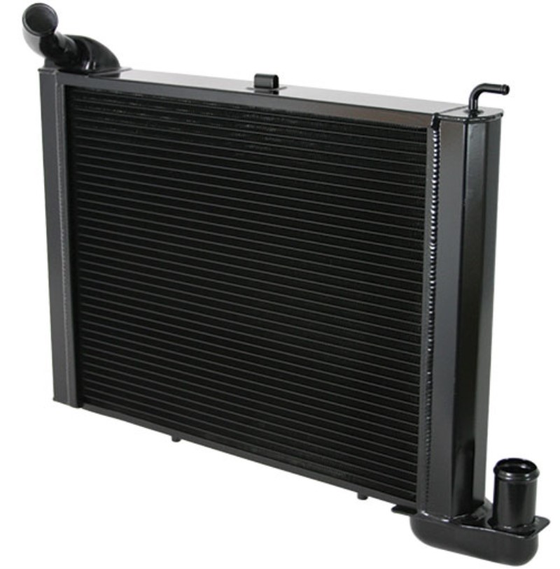 Direct Fit Aluminum Radiator Big Block Black Ice 65 | Shop Cooling at ...