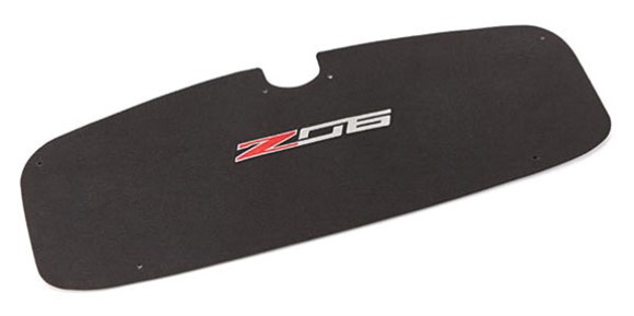 DECKLID LINER. BLACK W/Z06 LOGO