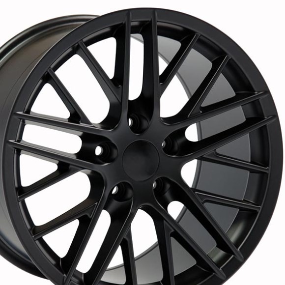 WHEEL. C6 ZR1 REPL. SAT BLK 18X8.5