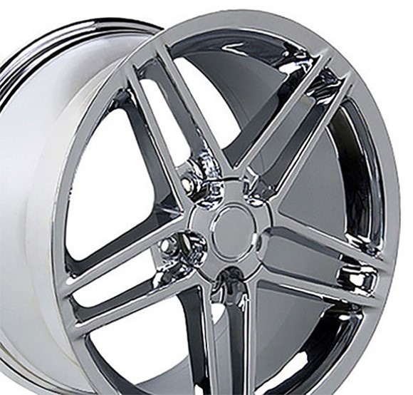 WHEEL. C6 Z06 CHROME 17X9.5