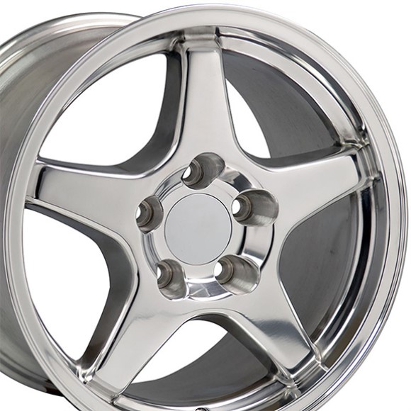 WHEEL. ZR1 STYLE REPL PLSHD 17X9.5