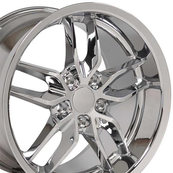 WHEEL. C7 Z51 DP DSH CHROME 18X10.5