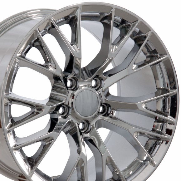 WHEEL. C7 Z06 ST RPL CHROME 19X10