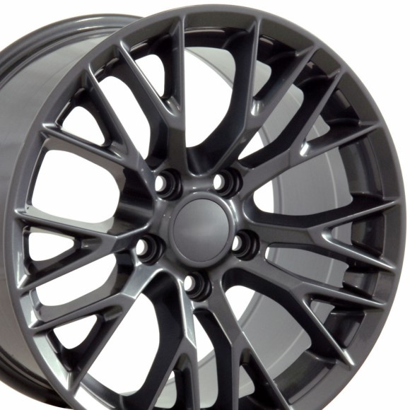 WHEEL. C7 Z06 RPL - GUNMETAL 17X9.5