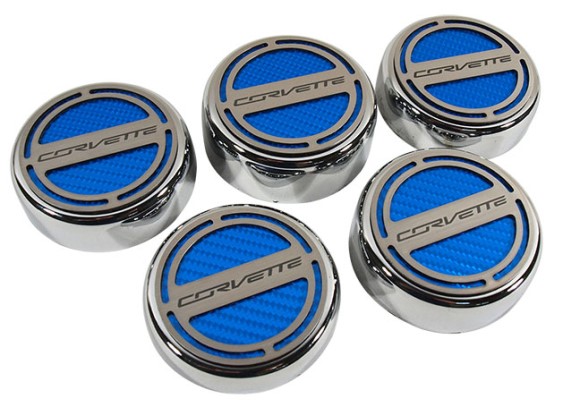 FLUID CAP CVRS. CORVETTE FONT. BLU