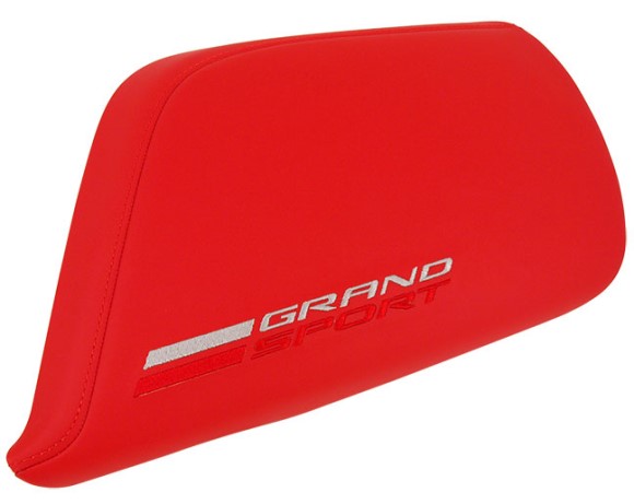 CONSOLE LID. W/GS LOGO RED