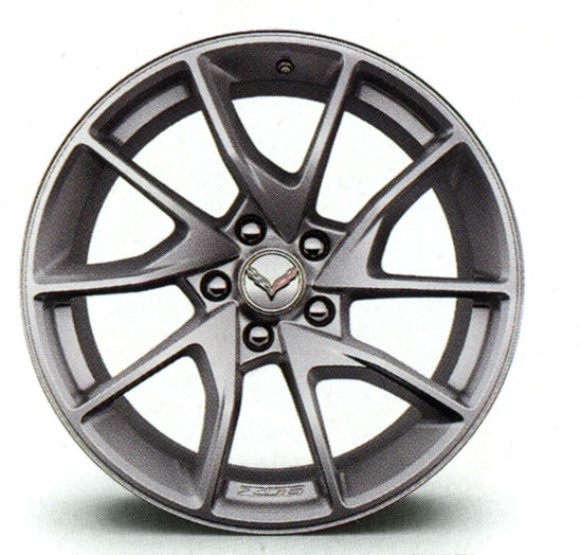 WHEEL. 20- NICKEL PEARL PAINT REAR