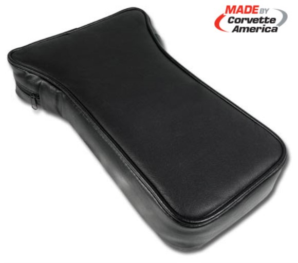 Driver Center Armrest - Black Leather 67-82