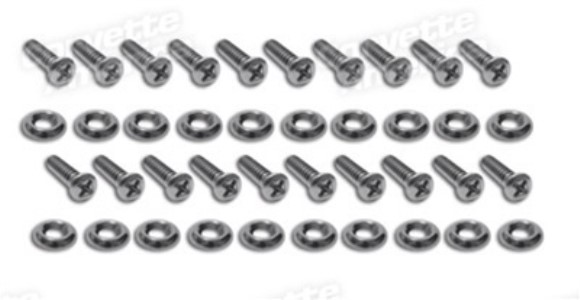 Door Panel Screw Set. 40 Piece 63-64