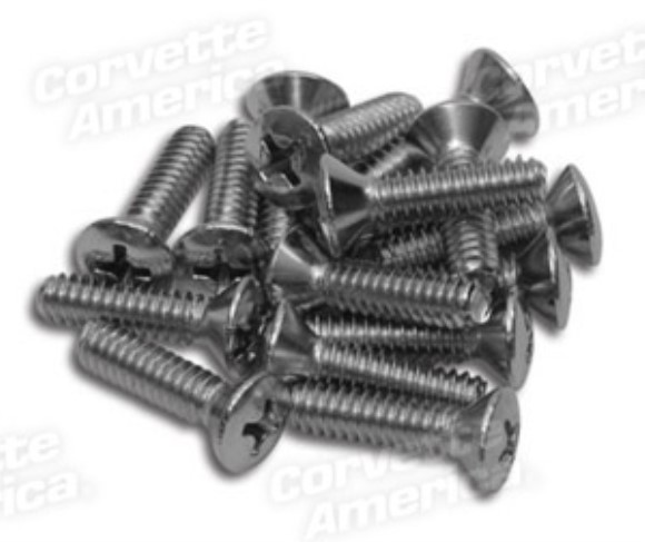 Side Louver Screw Set. 16 Piece 68-69