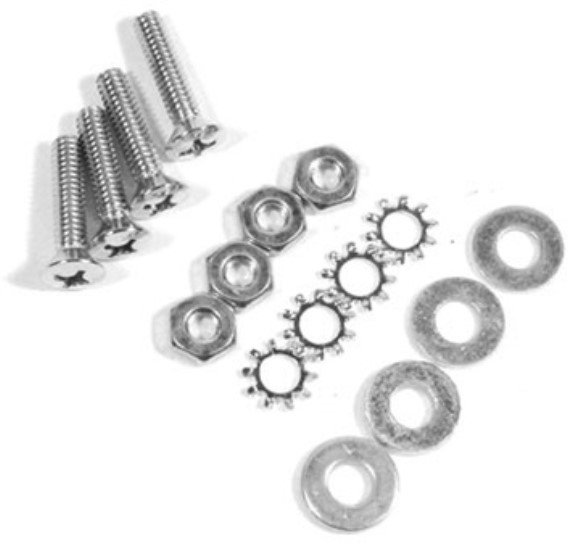 Rear Latch To Decklid Screw Set. 16 Piece 58-62