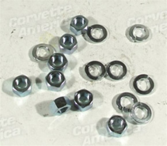 Rear Backing Shield Hardware. 16 Piece 63-82